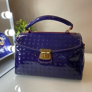 Arcadia patent leather bag